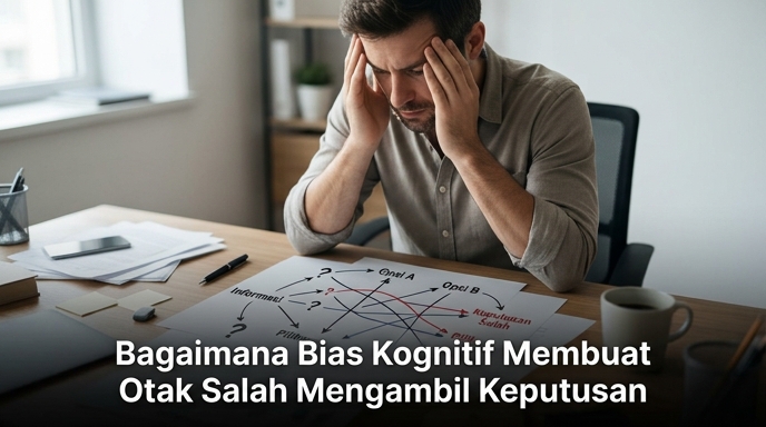 Bagaimana Bias Kognitif Membuat Otak Salah Mengambil Keputusan